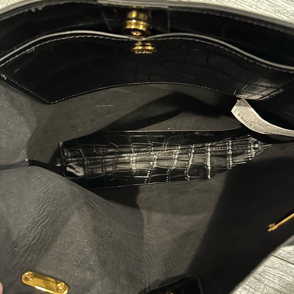 🖤NWOT” Zara “ Black Alligator Print Tote Bag - Picture 9 of 16